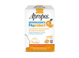 Apropos fluprotect effervescente c 20 compresse