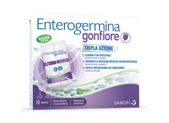 Enterogermina gonfiore 10 bustine bipartite