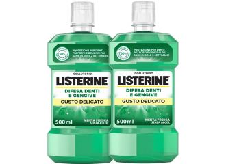 Listerine denti & gengive gusto delicato 2 x 500 ml