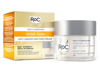 Roc multi correxion revive + glow crema viso 50 ml