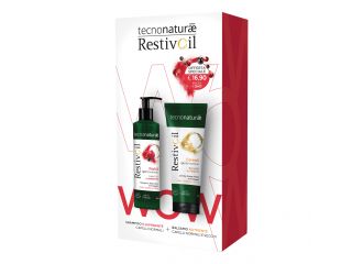 Restivoil tecnonature bipacco illuminante shampoo 250 ml + balsamo 200 ml