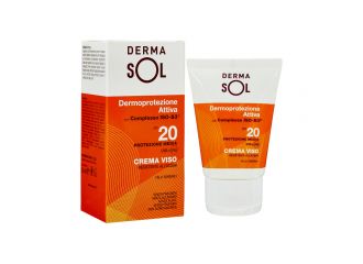 Dermasol crema viso spf20 protezione media 50 ml